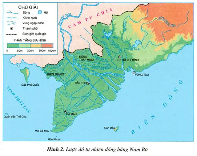 Bản đồ Địa lí tự nhiên Việt Nam