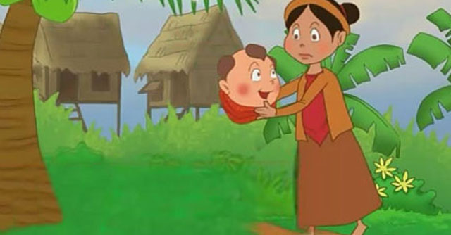 Đóng vai người mẹ kể lại truyện Sọ Dừa